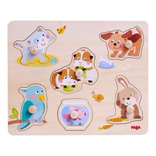 PUZZLE DE AGARRAR MASCOTAS