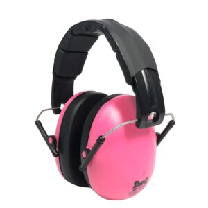 cascos antiruidos en color rosa marca Banz