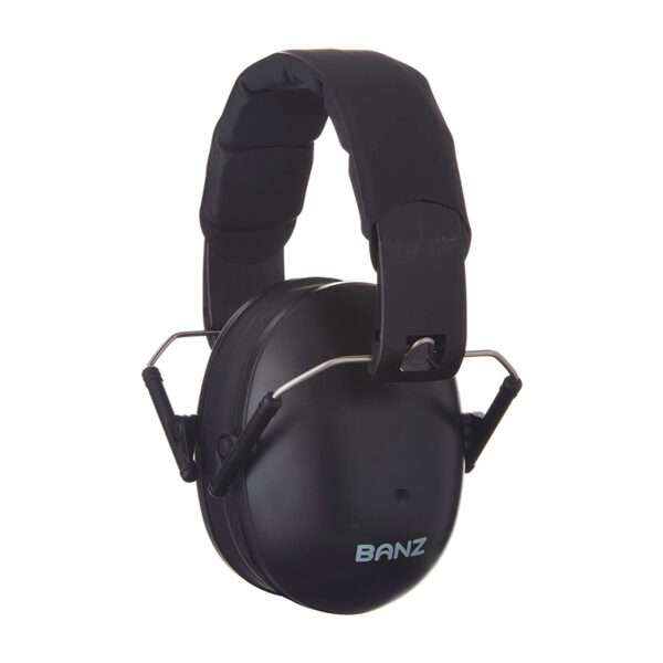 cascos antiruidos en color negro marca Banz
