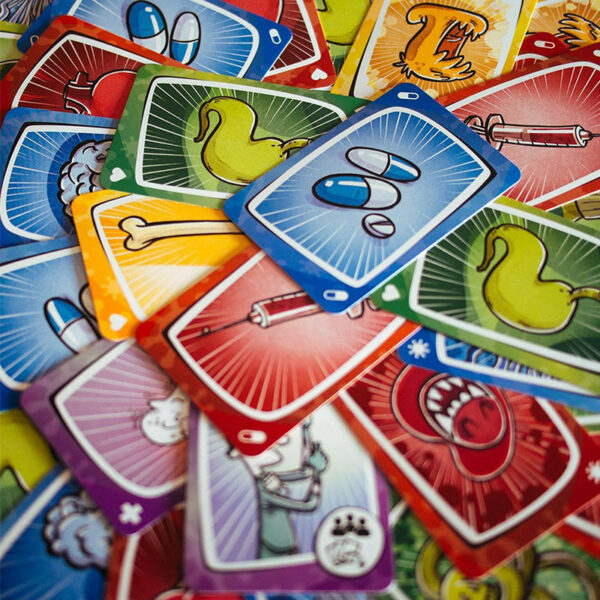 Virus! detalle cartas